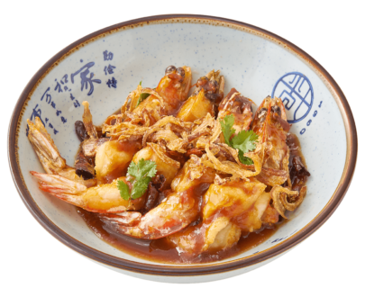 กุ้งผัดซอสมะขาม
