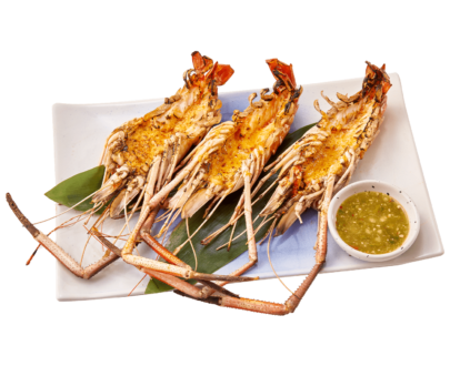 กุ้งแม่น้ำเผา