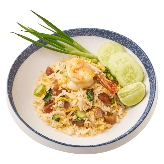 ข้าวผัดคะน้าปลาเค็ม