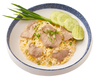 ข้าวผัดเนื้อ