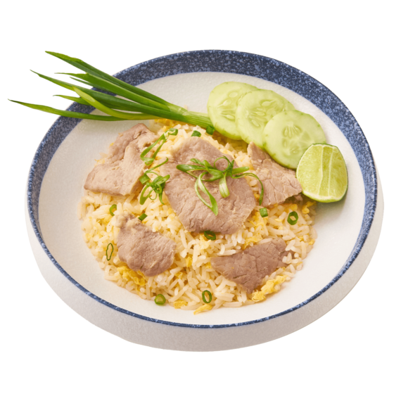 ข้าวผัดเนื้อ