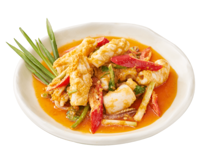 ปลาหมึกผัดไข่เข็ม