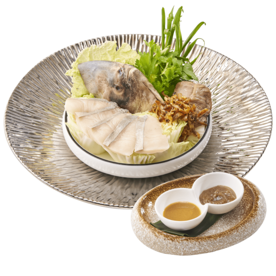 ปลาเต๋าเต้ยหม้อไฟ