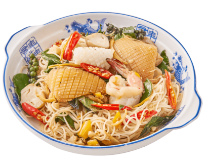 ผัดหมี่ฮ่องกงขี้เมา