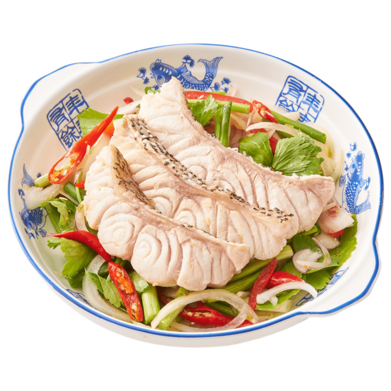 ยำเนื้อปลาเก๋า