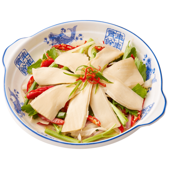 ยำไทยเป่าฮื้อแผ่น