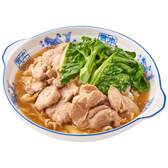 ราดหน้าไก่ เส้นนิ่ม