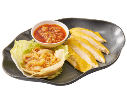 ไก่บ้านแช่เหล้าจีน